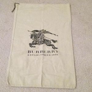 Burberry dust bag
